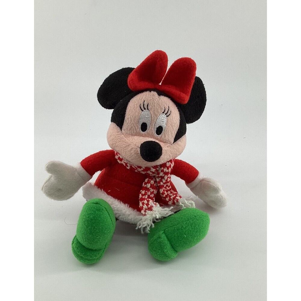 Minnie‎ Mouse Christmas Plush Kcare Disney 8"